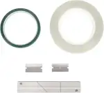 ASHATA 1/4 10 Zoll Bandspulen Bandspleißset, Open Reel Audio Spleißset mit Bandspleißblock, Spleißband und Führungsband, für Reel to Reel Tonbandgeräte