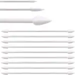 Reinigungsstäbchen mit Spitze für Kamera, Objektiv, Modellbau, Tastatur, Smartphone (Swabs, Watte...