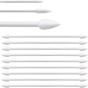 Reinigungsstäbchen mit Spitze für Kamera, Objektiv, Modellbau, Tastatur, Smartphone (Swabs, Watte...