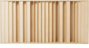 Bluetone Acoustics QRD N23 Akustik Diffusor aus Naturholz – Hochwertige Akustikp