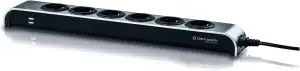 Oehlbach Powersocket 505 - Hochwertige Mehrfach-Steckdosenleiste - Kompaktes Des