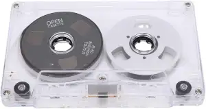 Tbest Metall-Tonkassette, 50 Minuten Tonband, Spulenton, mit Aufbewahrungsbox