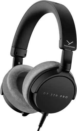 beyerdynamic DT 270 PRO kompakter, ohrumschließender Studiokopfhörer für Recordi