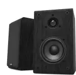 LONPOO Passive Regal-Lautsprecher Paar, 75W RMS Klassische Holz-Lautsprecher 2-Wege mit 4-Zoll Ko...