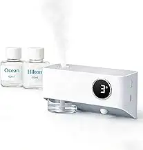 Aroma Diffuser Kabellos mit 80ml Duftöl (Hilton & Ocean), Ultraschall Raumduft D