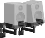 PUTORSEN Lautsprecher Wandhalterung - Voll einstellbare Universal Lautsprecher Halterung Wand, 2 Pack Boxen Wandhalterung, hält bis zu 25kg