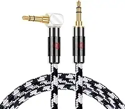 BOAACOUSTIC JIB Audiophiles Aux Kabel, 3,5mm Klinkenkabel,Klinke auf Klinke Audio Kabel, Hochrein...