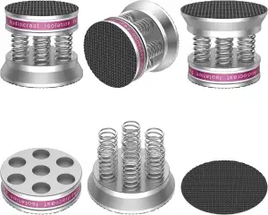 Tertullus 4 Stück High End Lautsprecher Füße Schwingungsdämpfer Lautsprecher fue