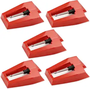 Plattenspieler-Nadeln, Topcloud Plattenspieler-Diamant-Ersatznadel für Vinyl-Sch