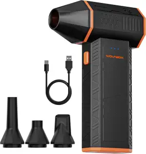 WOLFBOX MegaFlow 50 Electric Air Duster-110000RPM Super Power Cordless Air Duste