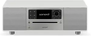 sonoro Prestige Kompaktanlage mit CD Player (UKW, DAB Plus, Spotify, Deezer) Wei