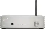 Dynavox DA-300 HiFi Verstärker, kompakter Class-D Stereo-Digitalverstärker mit HDMI ARC, BT 5.0, USB, optisch & koaxial, edles Aluminiumgehäuse, ideal für TV-Sound & Musikstreaming, Silber