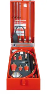 ROTHENBERGER ROTEST GW 150/4 Analoges Dichtheitsprüfgerät mit Einrohrzählerkappe, 0-4 Bar Prüfber...