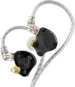 Yinyoo KZ ZS10 PRO X In-Ear-Kopfhörer, ZS10 PRO X Upgraded 4BA + 1DD Hybrid-Treiber, HiFi-Ohrhöre...