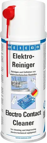 WEICON Elektro-Reiniger 400 ml, Kontaktreiniger für Elektronik, Platinenreiniger, Leiterplattenreiniger