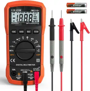 Digital Multimeter mit automatischer Bereichswahl, Multifunktionstester, der AC/