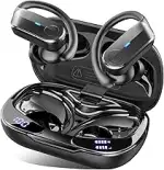 Ordtop Bluetooth 5.4 Kopfhörer Sport, 70H In Ear Kopfhörer Bluetooth mit 4 Noise Cancelling Mics,...