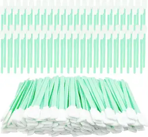 200 Stück Reinigungsstäbchen, Wattestäbchen Lang Reinigungsstäbchen Schaum Reinigung Stäbchen, Wa...