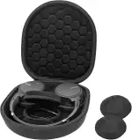 ProCase Kopfhörertasche für Sony WH-CH520/ WH-CH720N/ WH-1000XM5/ WH-1000XM4/ Bose 700/ QC35 II Kopfhörer mit Noise Cancelling Tasche Headset Kopfhörer Tragetasche mit 2 Staubschutzhüllen -Schwarz