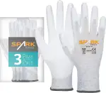 ACE Spark Pro Antistatik-Handschuh - 3 Paar Schutz-Handschuhe für PC & Elektronik - EN 388/16350-...