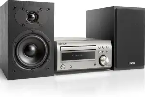 Denon D-M41DAB Mini-HiFi-System mit CD, Bluetooth und UKW/DAB+-Tuner mit 2X 30W 