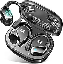 Bluetooth 5.4 Kopfhörer Sport, 75Std 2026 Kopfhörer Kabellos Bluetooth, Bass 3.0