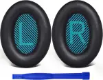 SoloWIT® Professionelle Ersatz Ohrpolster für Bose, kompatibel mit Over-Ear Kopfhörern von QuietComfort 15 QC15 QC25 QC2 QC35/Ae2 Ae2i Ae2w/SoundTrue & SoundLink Around-Ear