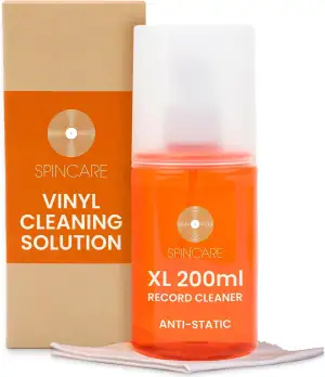 SPINCARE 200ml Vinyl Schallplatten Reinigungsset Antistatische LP Reinigungslösu