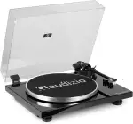 Audizio Toledo Premium Plattenspieler Bluetooth – Hochwertiger Schallplattenspieler, 33/45 U/min, Vinyl Player mit hochwertigem Tonabnehmer – Record Player mit Vorverstärker, Riemenantrieb & RCA
