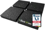 CLARE Premium Schwingungsdämpfer als Waschmaschinenunterlage und Vibrationsdämpfer | Antirutschpa...