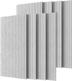 TONOR 8 Pack Akustikpaneele selbstklebend, 120x60x0.9 cm Schalldämmung Schallsch