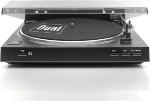 Dual DT 210-1 USB-Plattenspieler, 2 Geschwindigkeiten, Magnet-Tonabnehmer-System