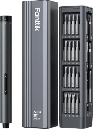 Fanttik E1 Max Mini Elektro Schraubendreher Set, 50 in 1 Magnetische Präzisions-