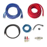 Caliber Subwoofer Auto Verstärker Kabel - Endstufe Kabelsatz - 1000 Watt - 15mm2 Kabel - Set von ...