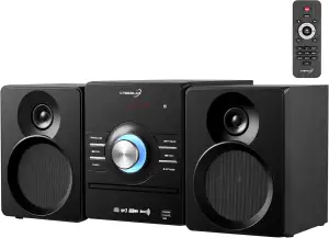 Kompaktanlage mit CD Player Bluetooth Lautsprechern | Mini HiFi Musikanlage Ster