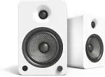 Kanto YU6MW Powered Speakers with Bluetooth | Built-in Phono Preamp | 200W Peak Power | 1" Silk D...
