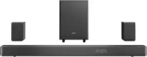 Hisense AX5125H 5.1.2 Soundbar mit kabellosem Subwoofer und Rücklautsprechern, 5