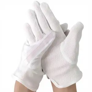 Dünn Antistatic Schutz Handschuhe, 10 Paar, Leicht & Atmungsaktive, Fingerabdruckbeständig, Schutzhandschuhe für Arbeiten an Elektronik, Feinmechanik, Objektiven, Kamera