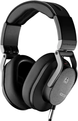Austrian Audio Hi-X65 Kopfhörer, ohrumschließende Headphones (hoher Komfort durch spezielle Memory-Foam Ohrpolster, für Mixing und Mastering geeignet, 3,5 mm Klinkenanschluss), Schwarz
