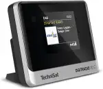 TechniSat DIGITRADIO 10 C - DAB+ Digitalradio Adapter (Farb-Display, Bluetooth, Fernbedienung, Wecker, optimal zur Aufrüstung bestehender HiFi-Anlagen) schwarz/silber