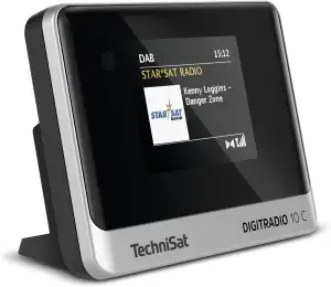 TechniSat DIGITRADIO 10 C - DAB+ Digitalradio Adapter (Farb-Display, Bluetooth, 