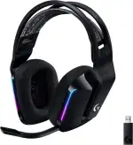 Logitech G G733 Lightspeed Headsets, Schwarz