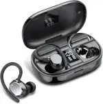 Bluetooth Kopfhörer Sport, Kopfhörer Kabellos Bluetooth 5.4 mit 4 ENC Noise Cancelling Mic, 128 S...