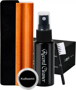 4-IN-1 Reinigungsset für Vinyl Schallplatten - Antistatischer Schallplattenbürst