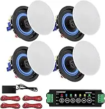 STUDIOFINIX 4-Zoll-320-Watt-2-Wege-Bluetooth-Ceiling-Speakers-Paket für Home The