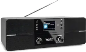 TechniSat DIGITRADIO 371 CD BT - Stereo Digitalradio (DAB+, UKW, CD-Player, Blue
