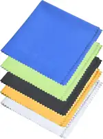 Große Mikrofaser-Reinigungstücher - 5er Pack - 8x8 Zoll - Perfekt für Breitbildfernseher, große Computermonitore - Auch zum Reinigen von Brillen, Kameraobjektiven, Laptops und LCD-Bildschirmen