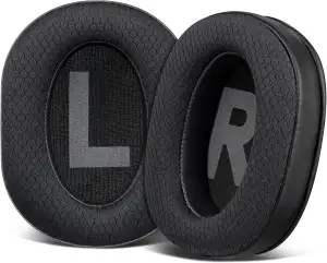 SOULWIT Mesh-Stoff Ersatz Ohrpolster für Logitech G Pro, G Pro X, G Prox 2, G Pr