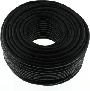 50m Lautsprecherkabel Rund 2x 2,5mm² Profi PA Installations- Audio- Rundkabel