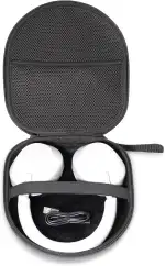 ProCase Kopfhörer Tasche Headphone Case für Anker Q20i/Q11i/Q45/Q30/Q35, SoundCore, Sony WH-CH520/720 & ZX-110/100 & WH-1000XM4/5, JBL Tune 510/520/720/770, BERIBES, Headset Tragetasche -Schwarz